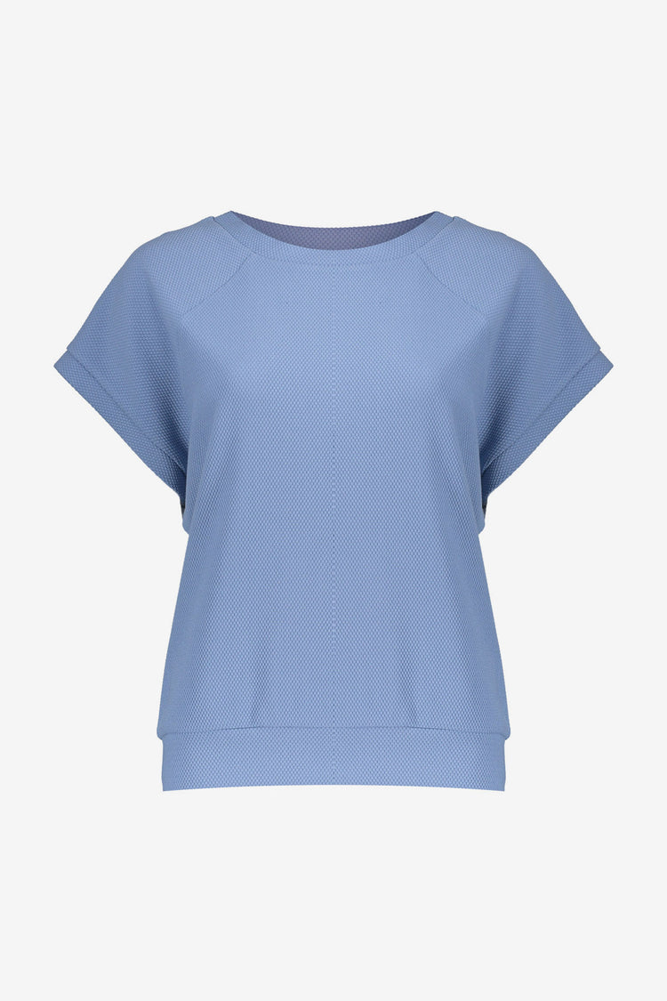 Geisha Bequemes Sweatshirt mit Honeycomb-Struktur