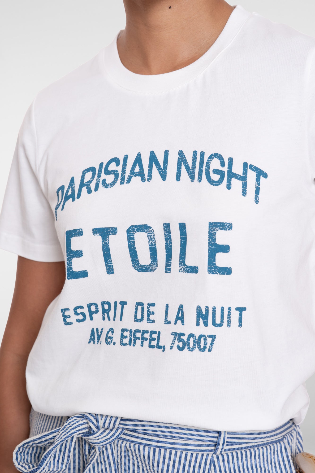 Geisha-T-Shirt 'Pariser Nacht'