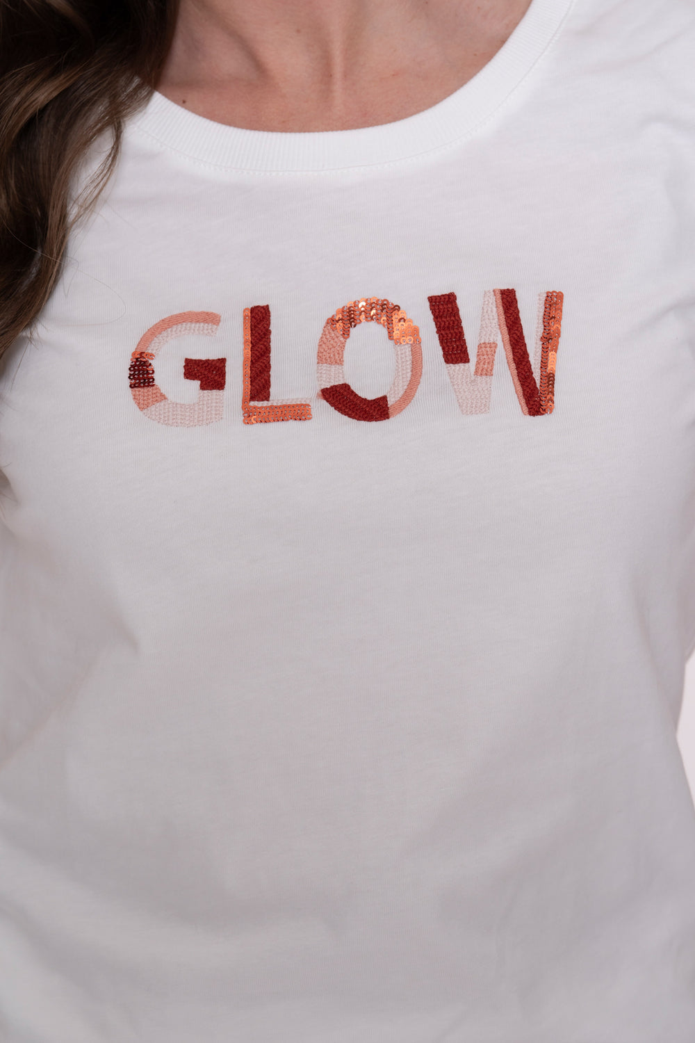 Geisha 'glow' T-Shirt mit kurzen Ärmeln