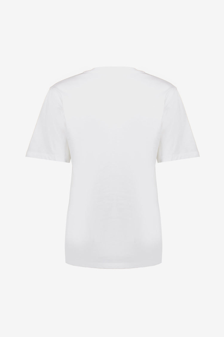 Geisha Cannes Print T-Shirt mit Zitronenmotiv