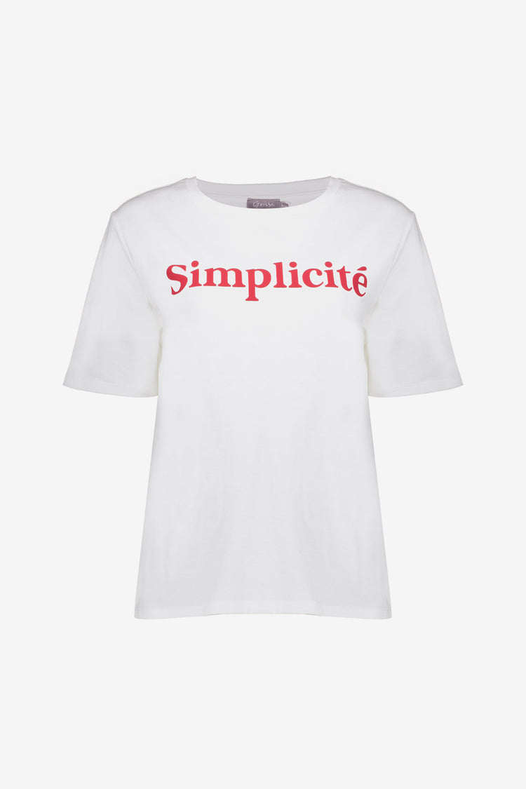 Geisha T-Shirt „Simplicité“