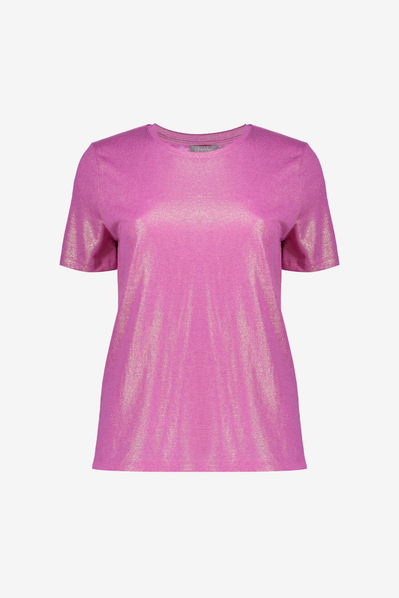 Geisha T-Shirt mit Foil-Print