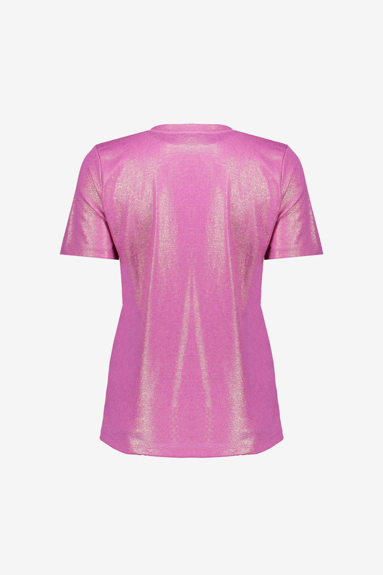Geisha T-Shirt mit Foil-Print