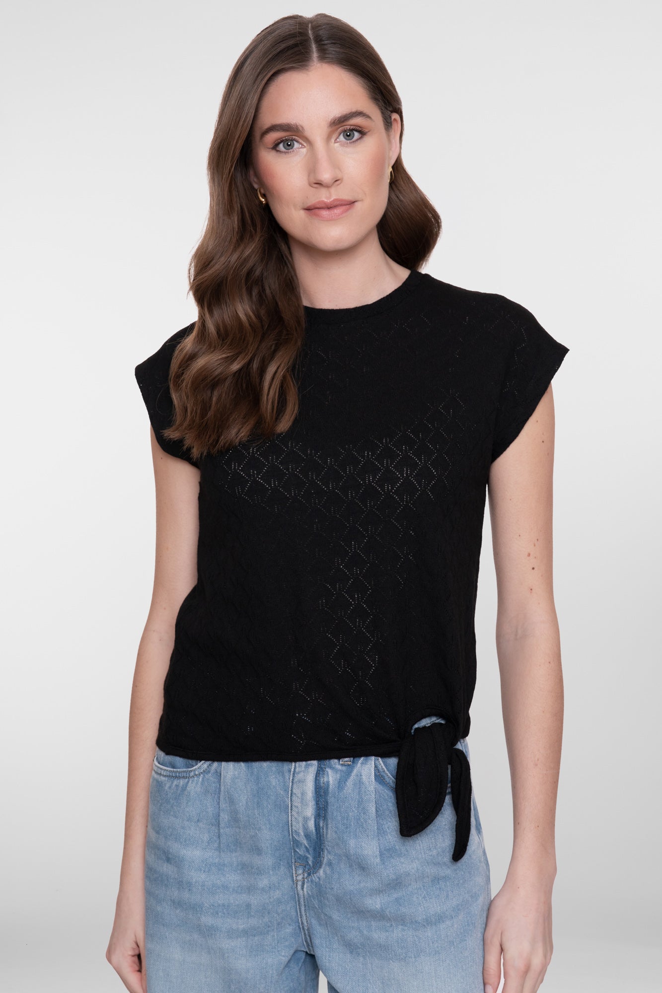 Geisha T-Shirt mit Schleifendetail