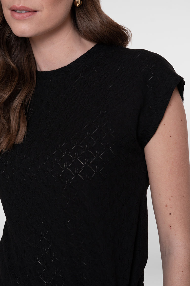 Geisha T-Shirt mit Schleifendetail