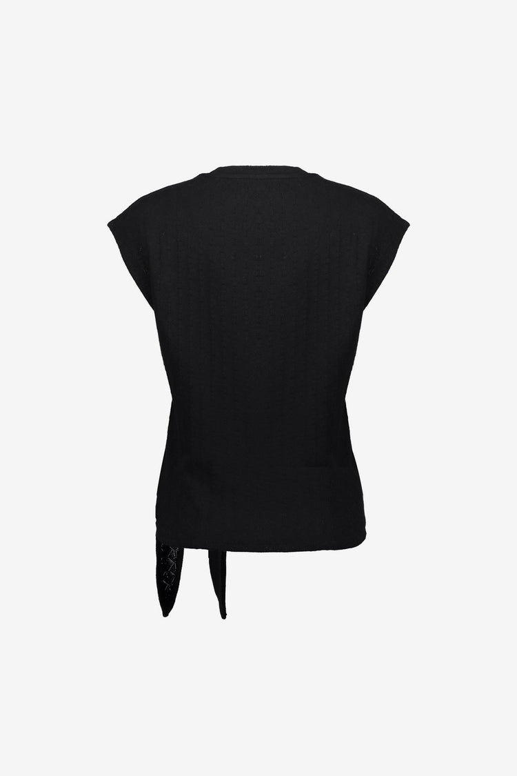 Geisha T-Shirt mit Schleifendetail