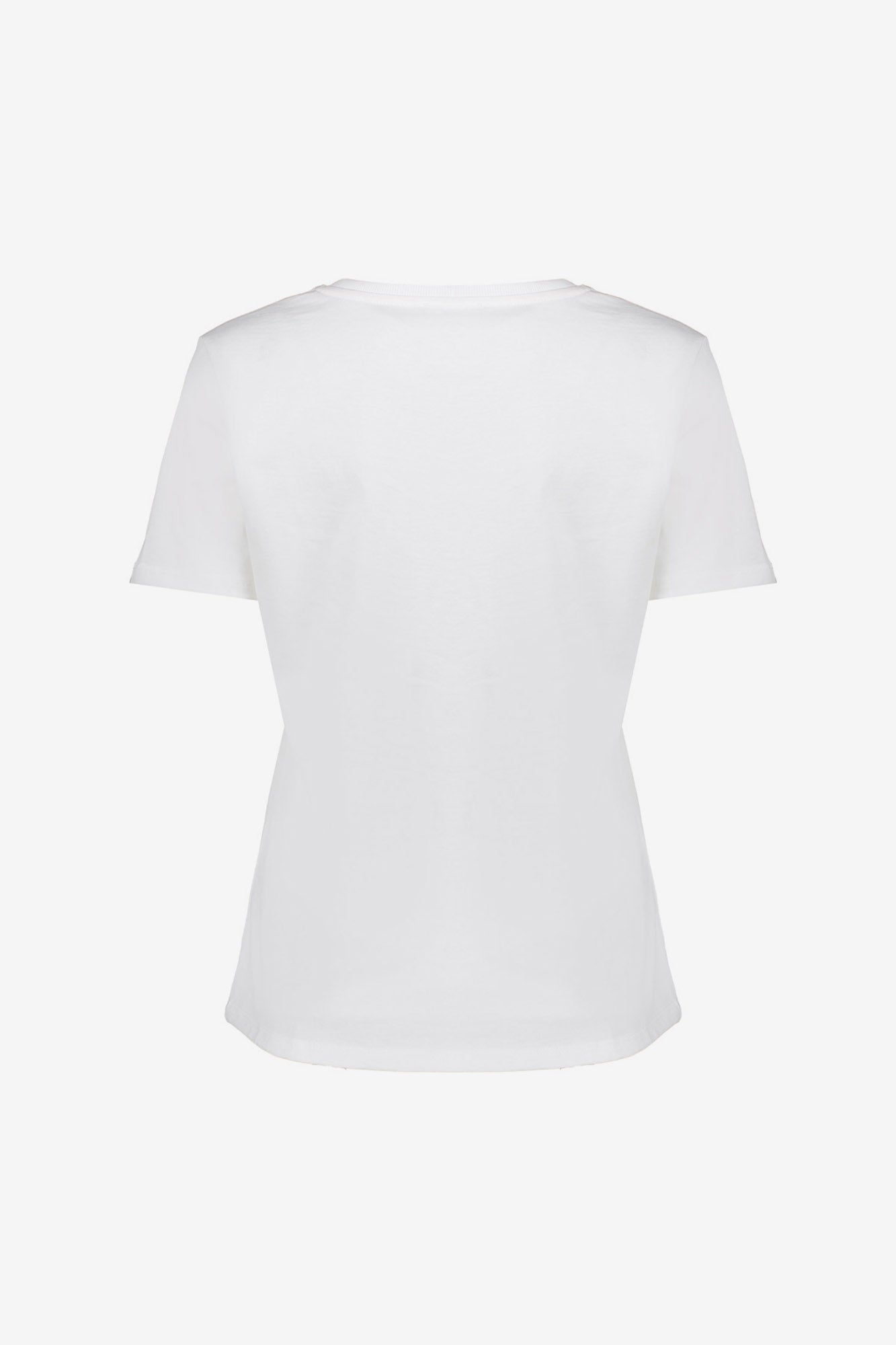 Geisha T-Shirt „Blue“ mit Rundhalsausschnitt