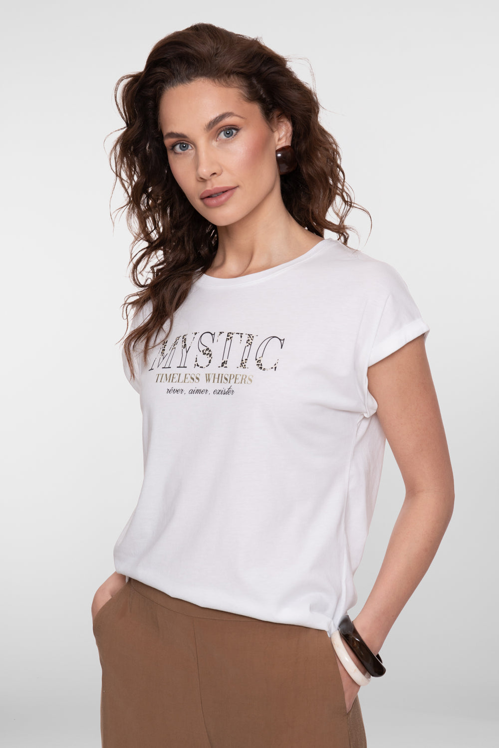 Geisha T-Shirt „Mystic“ mit kurzen Ärmeln