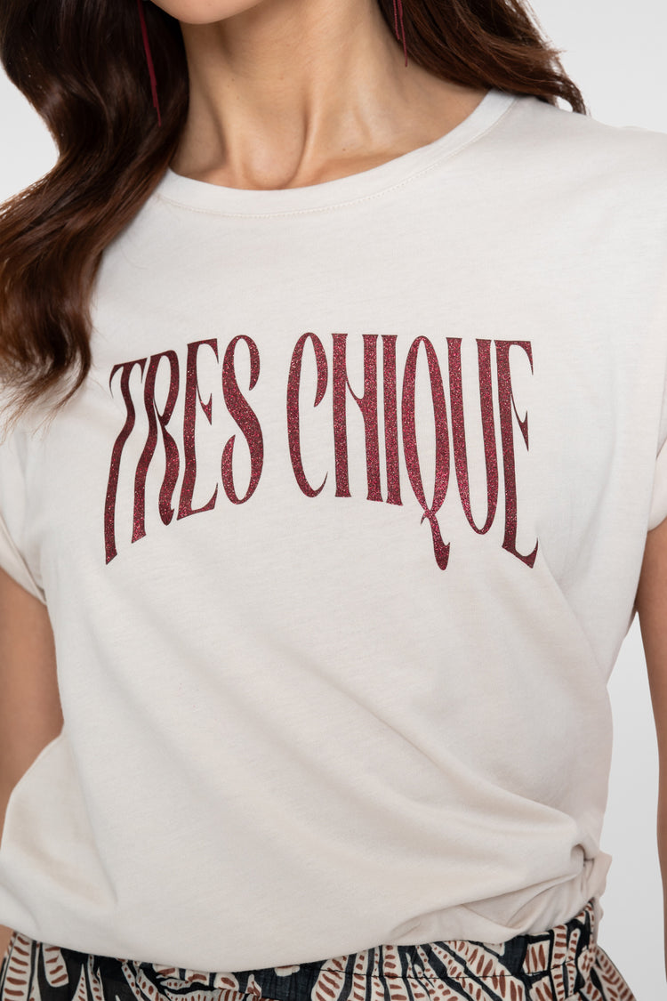 Geisha-T-Shirt Tres Chique