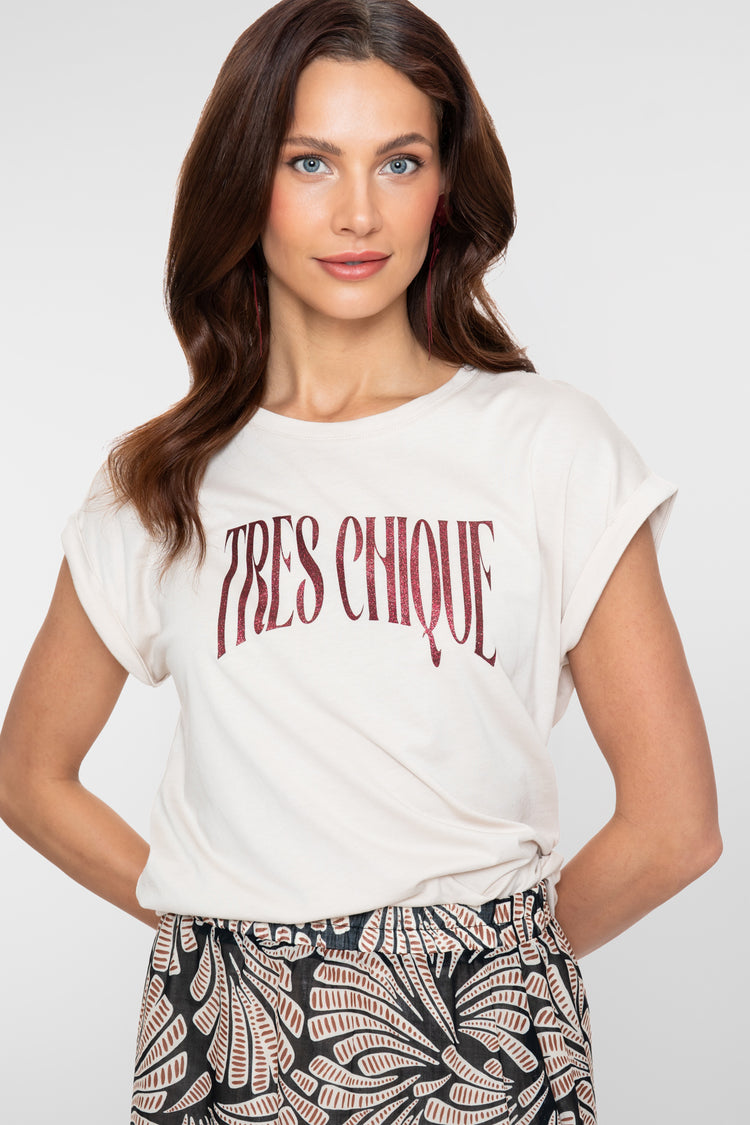 Geisha-T-Shirt Tres Chique