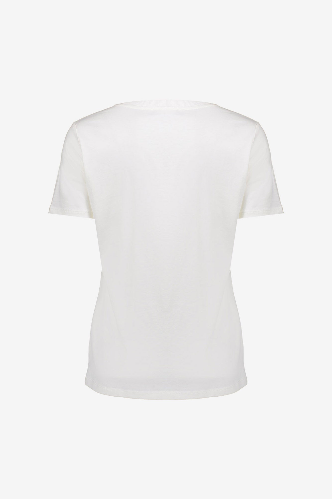Geisha T-Shirt mit Chestprint und subtiler Struktur