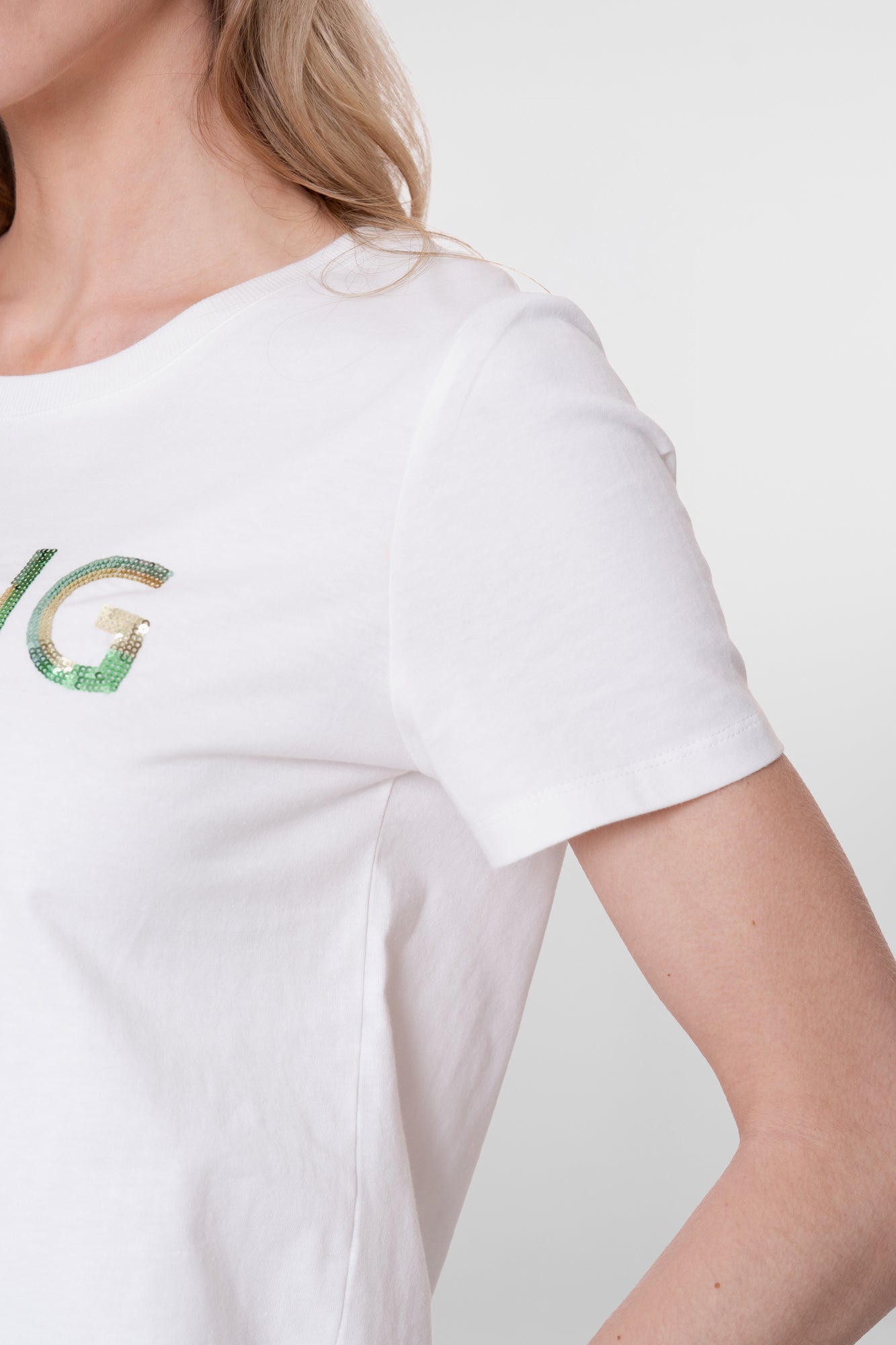 Geisha T-Shirt „Spring“ mit Pailletten