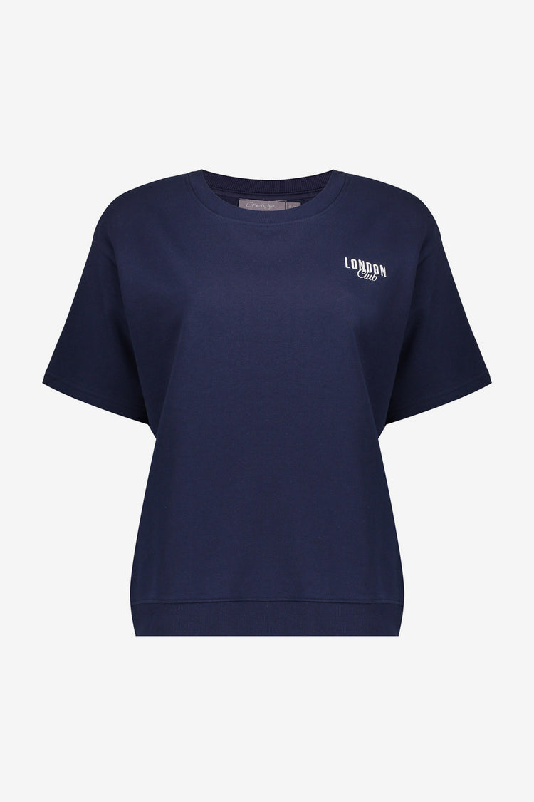 Geisha T-Shirt mit London-Print und sportlicher Ausstrahlung