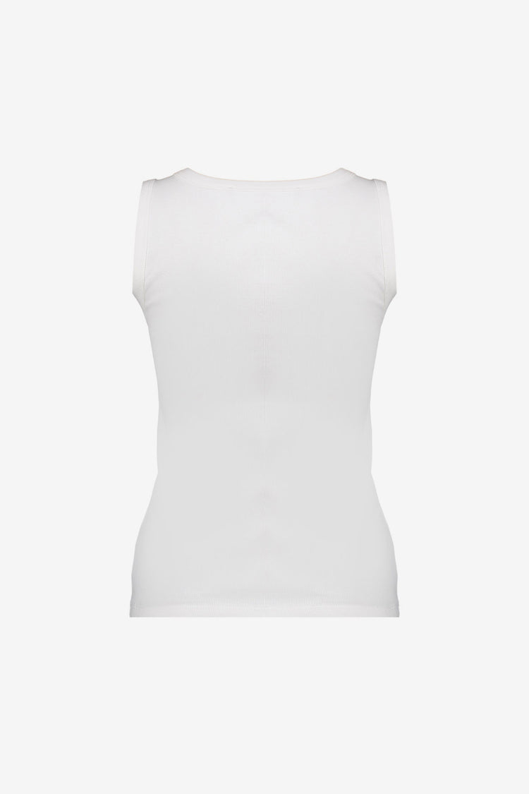 Geisha Ripp-Singlet mit Rundhals und figurbetonter Passform