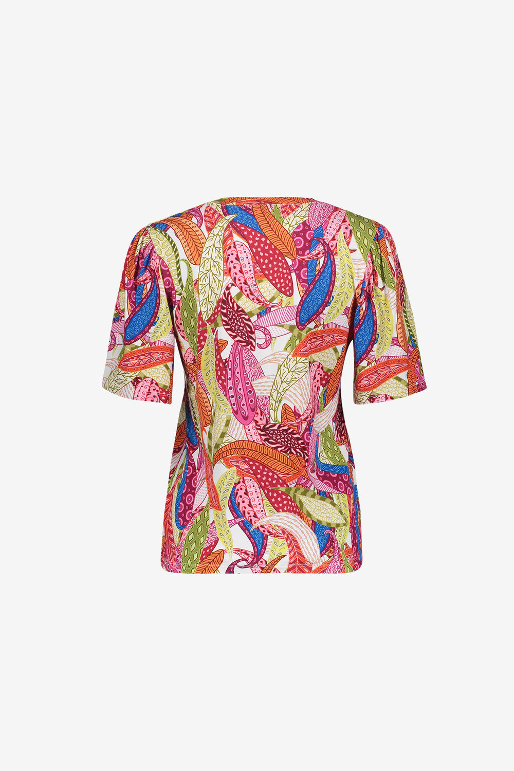 Geisha T-Shirt mit grafischem Print und Trikotqualität