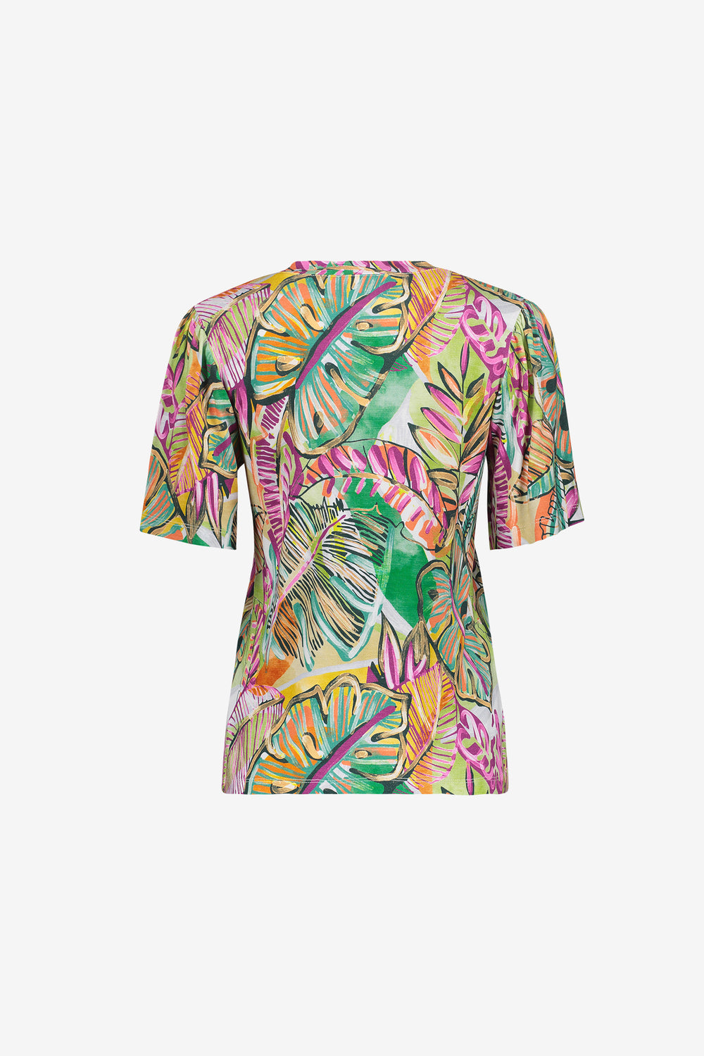 Geisha T-Shirt mit grafischem Print und Trikotqualität