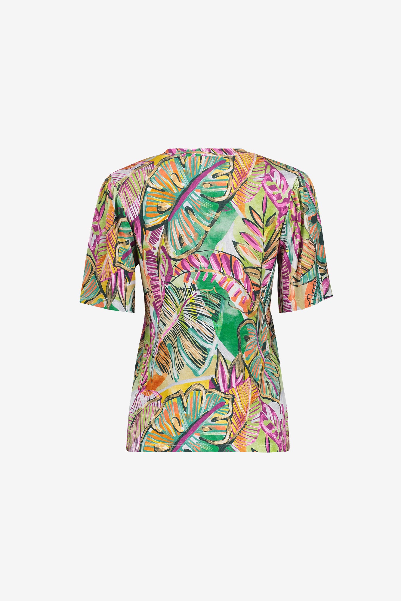 Geisha T-Shirt mit grafischem Print und Trikotqualität
