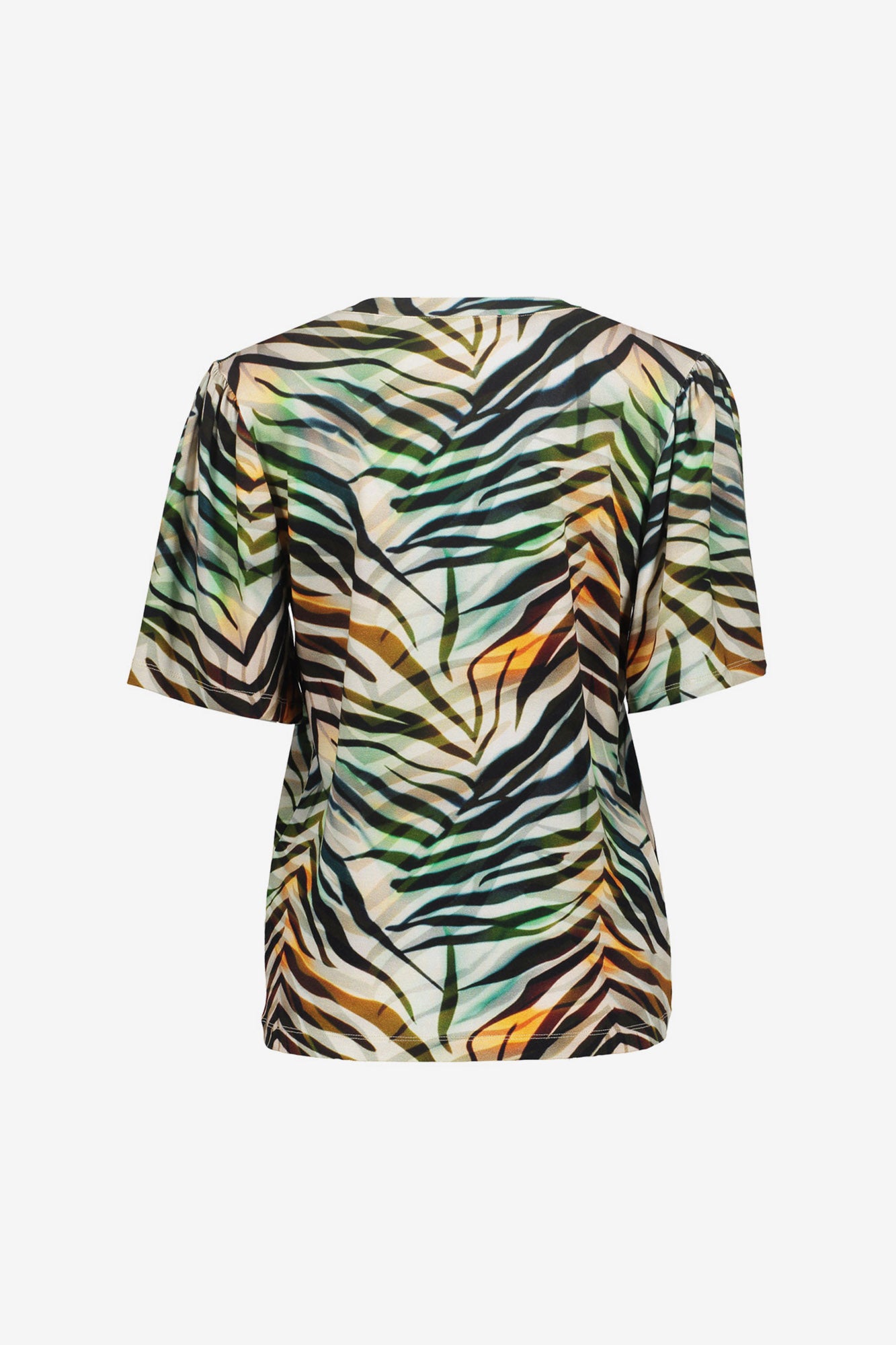Geisha T-Shirt mit grafischem Print und Trikotqualität