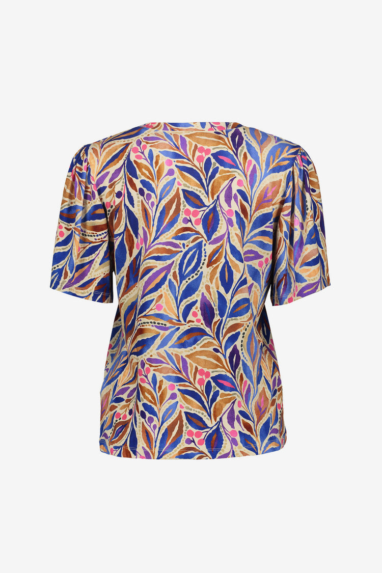 Geisha T-Shirt mit grafischem Print und Trikotqualität