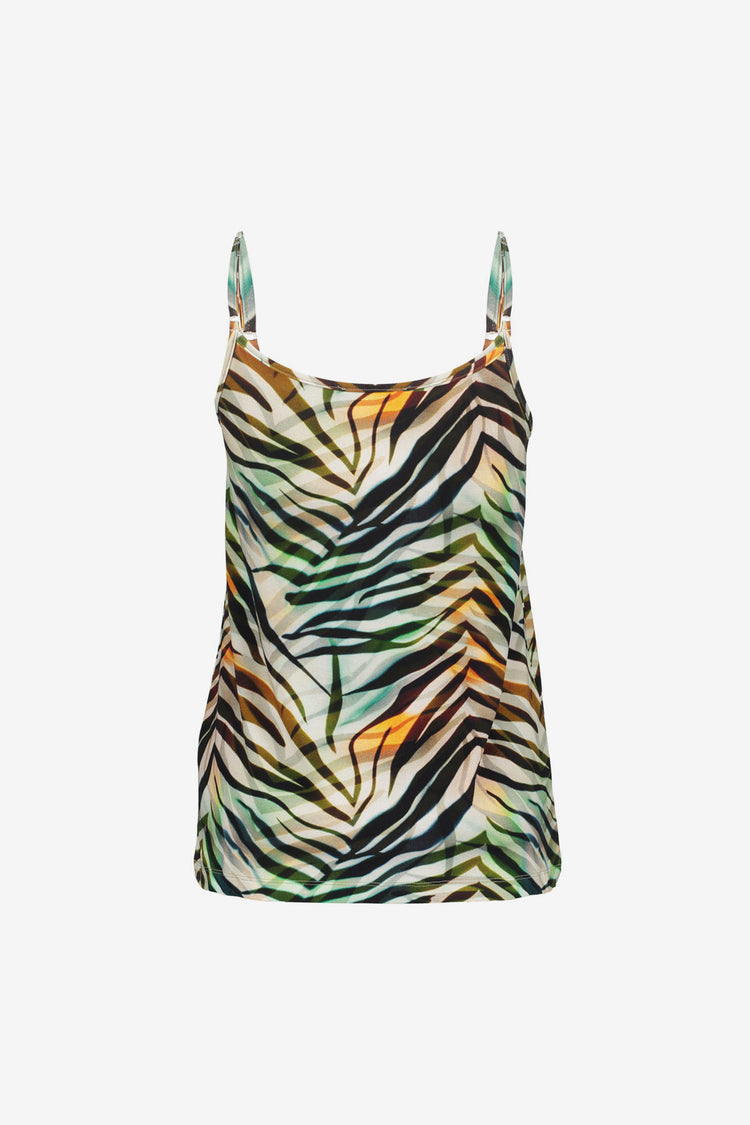 Geisha Singlet mit Spaghettiträgern