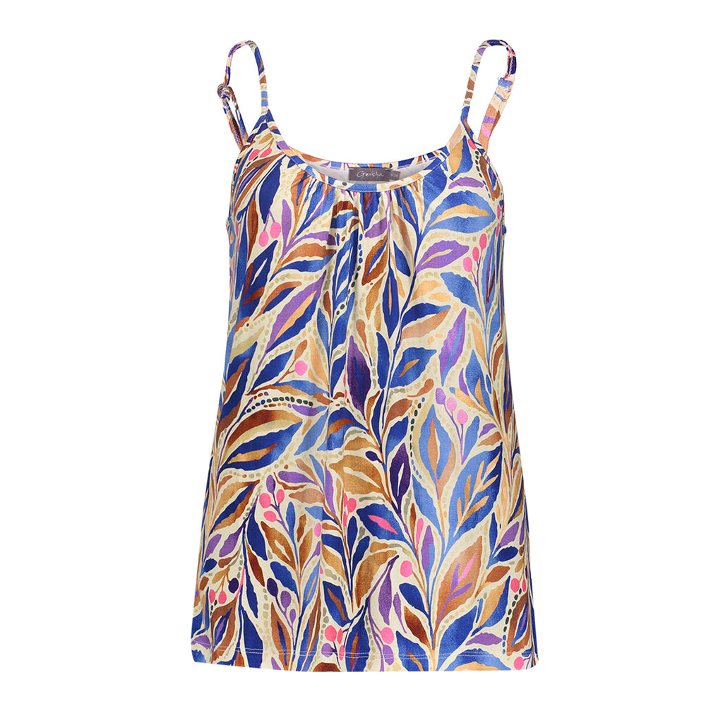 Geisha Singlet mit Spaghettiträgern