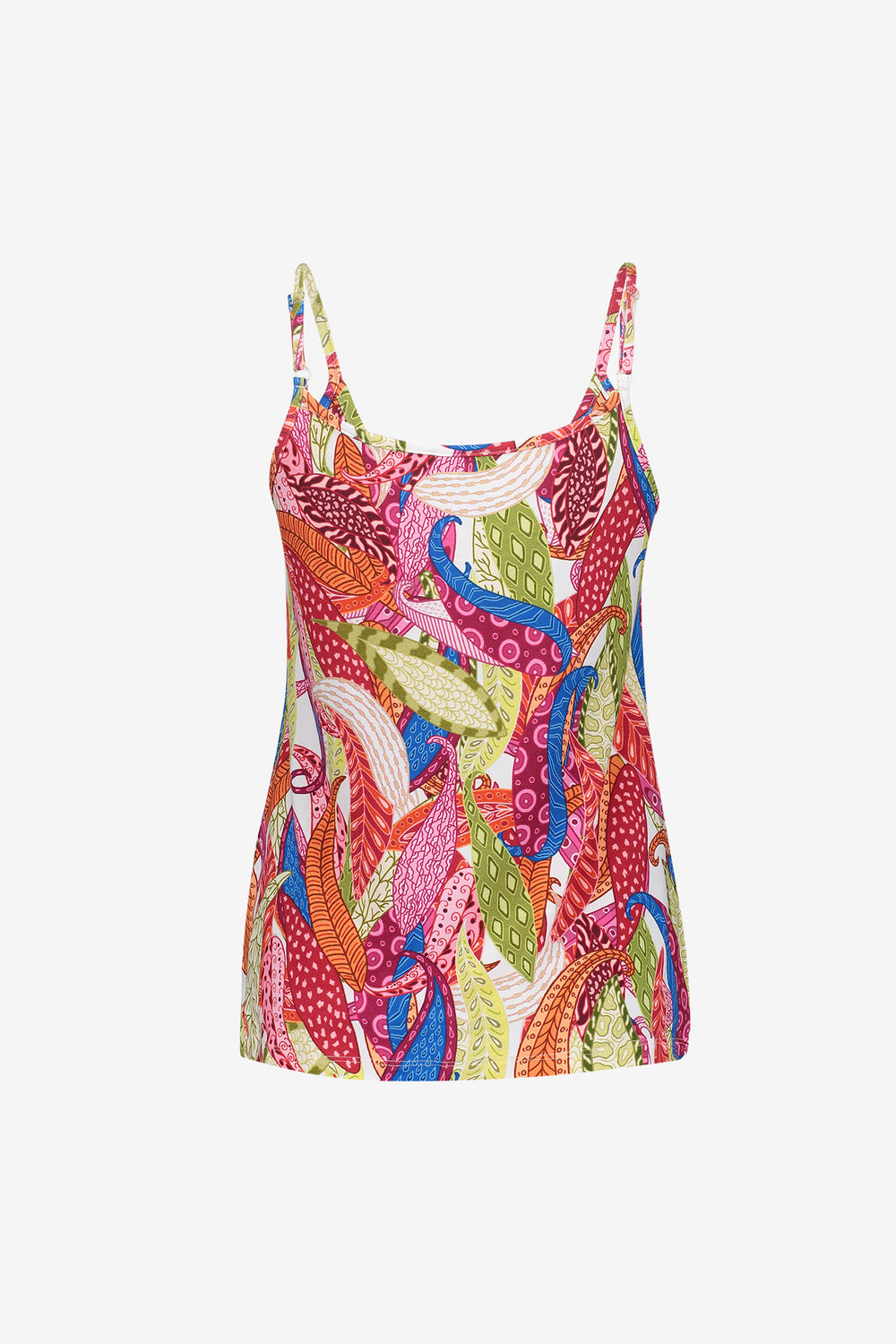Geisha Singlet mit Spaghettiträgern