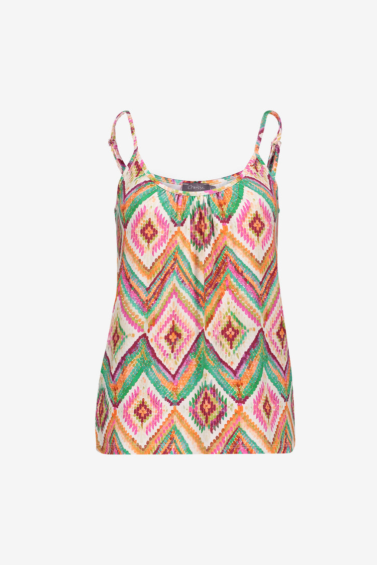 Geisha Singlet mit Spaghettiträgern