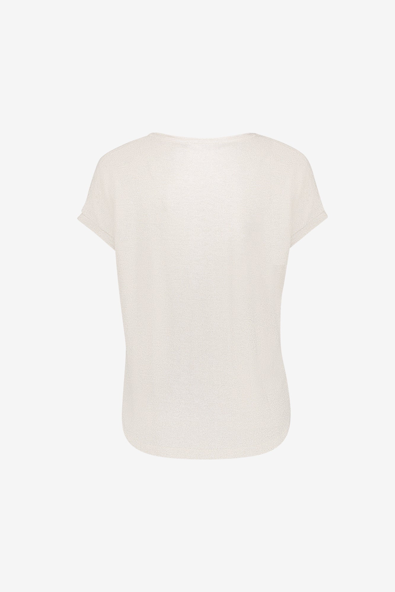 Geisha Shimmer-Top mit kurzen Ärmeln