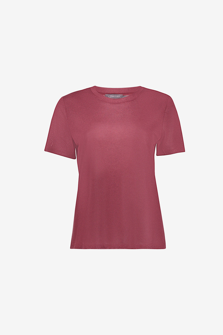 Geisha T-shirt met foil print