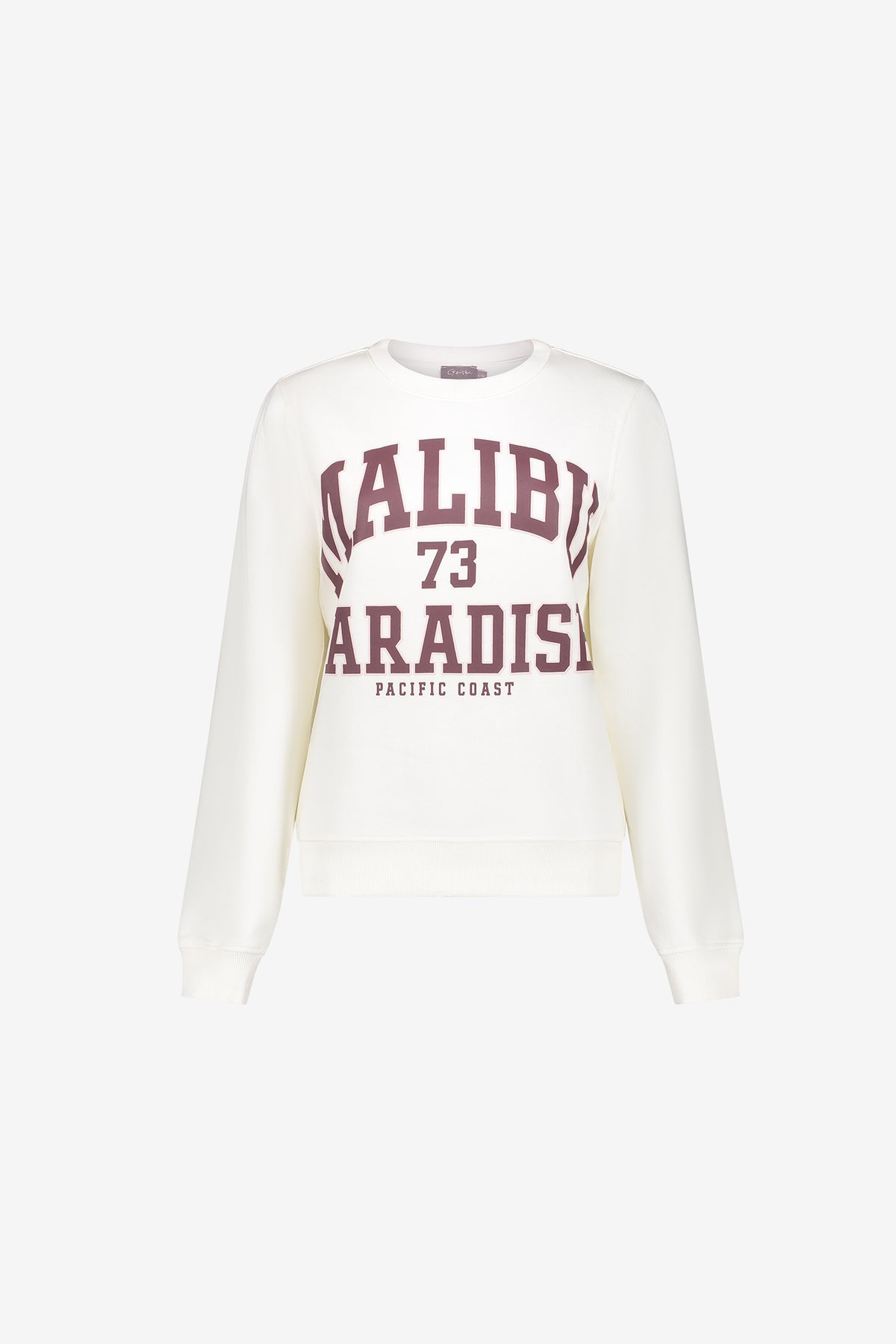 Geisha sportieve sweater met Malibu Paradise print