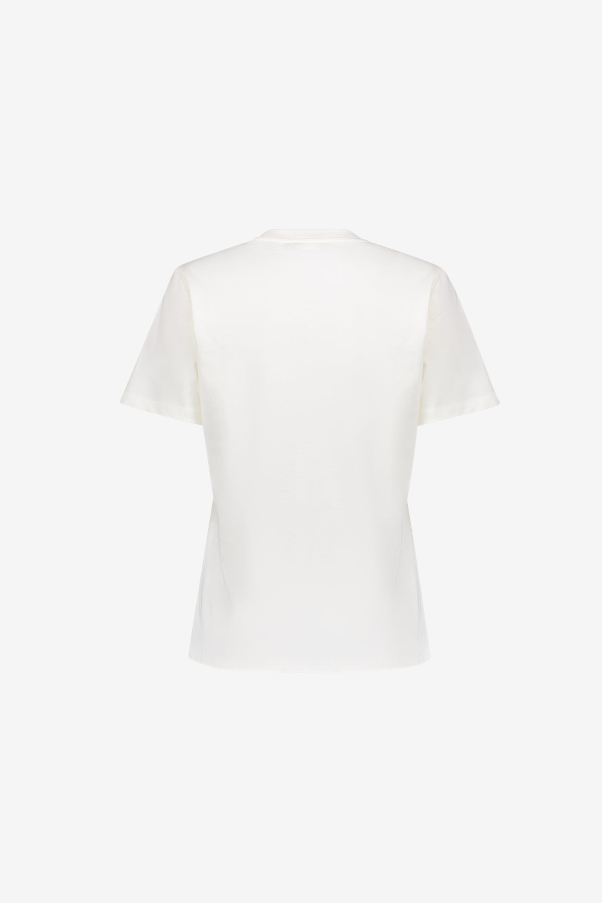 Geisha T-Shirt mit Happy-Life-Print