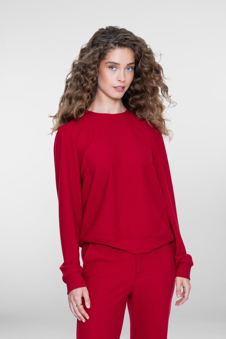 Geisha Top mit Struktur und bequemer Passform
