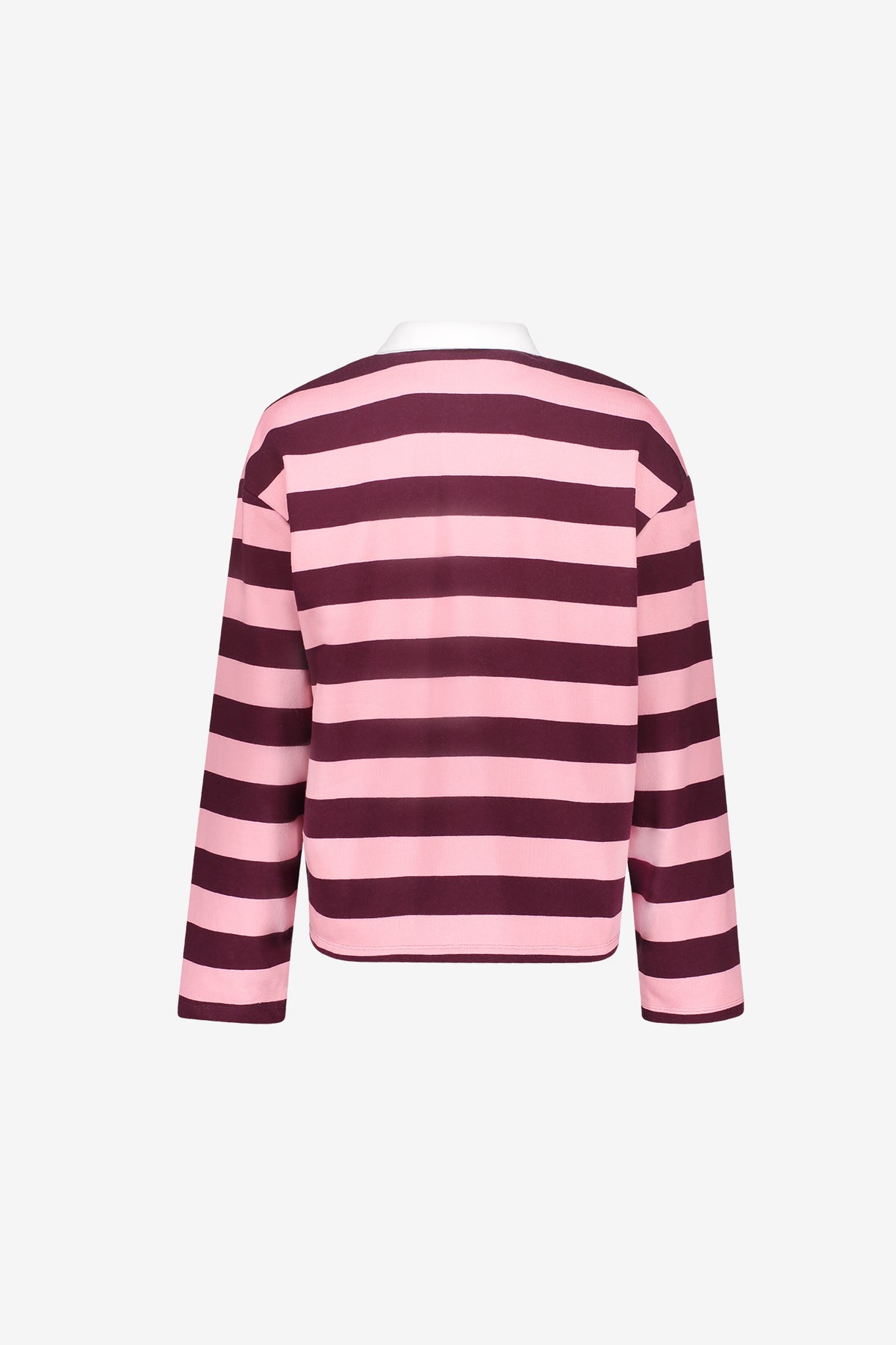 Geisha Poloshirt mit Streifen und sportlichen Details