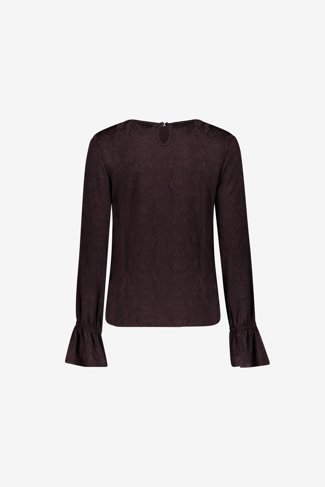 Geisha Top mit grafischem Print
