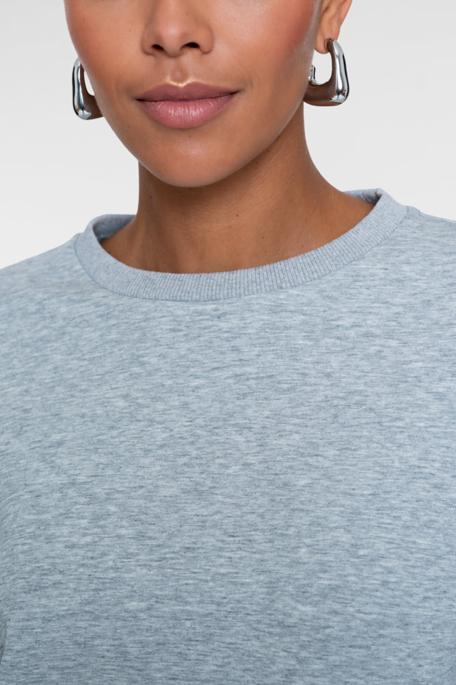 Geisha Damen Sweatshirt mit Blusendetails an den Ärmeln