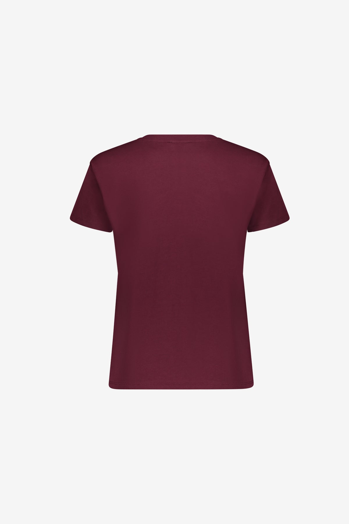 Geisha Damen T-Shirt mit gesticktem „Current Mood“-Schriftzug