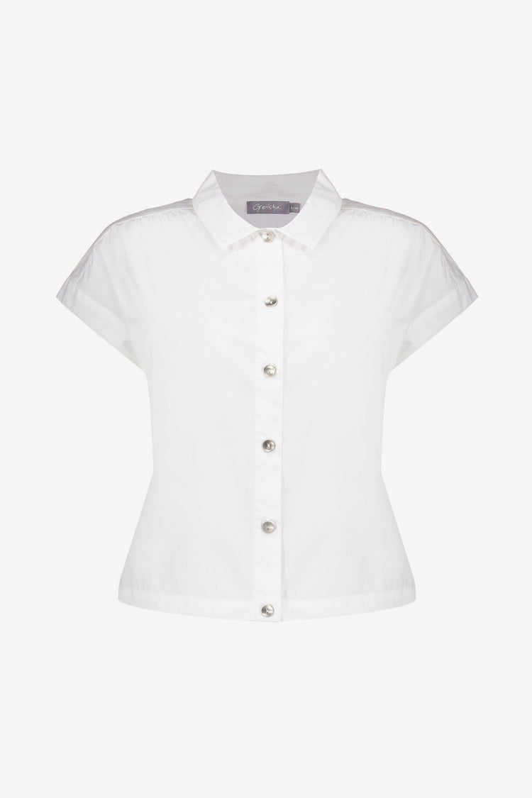 Geisha Bluse mit elastischer Taille