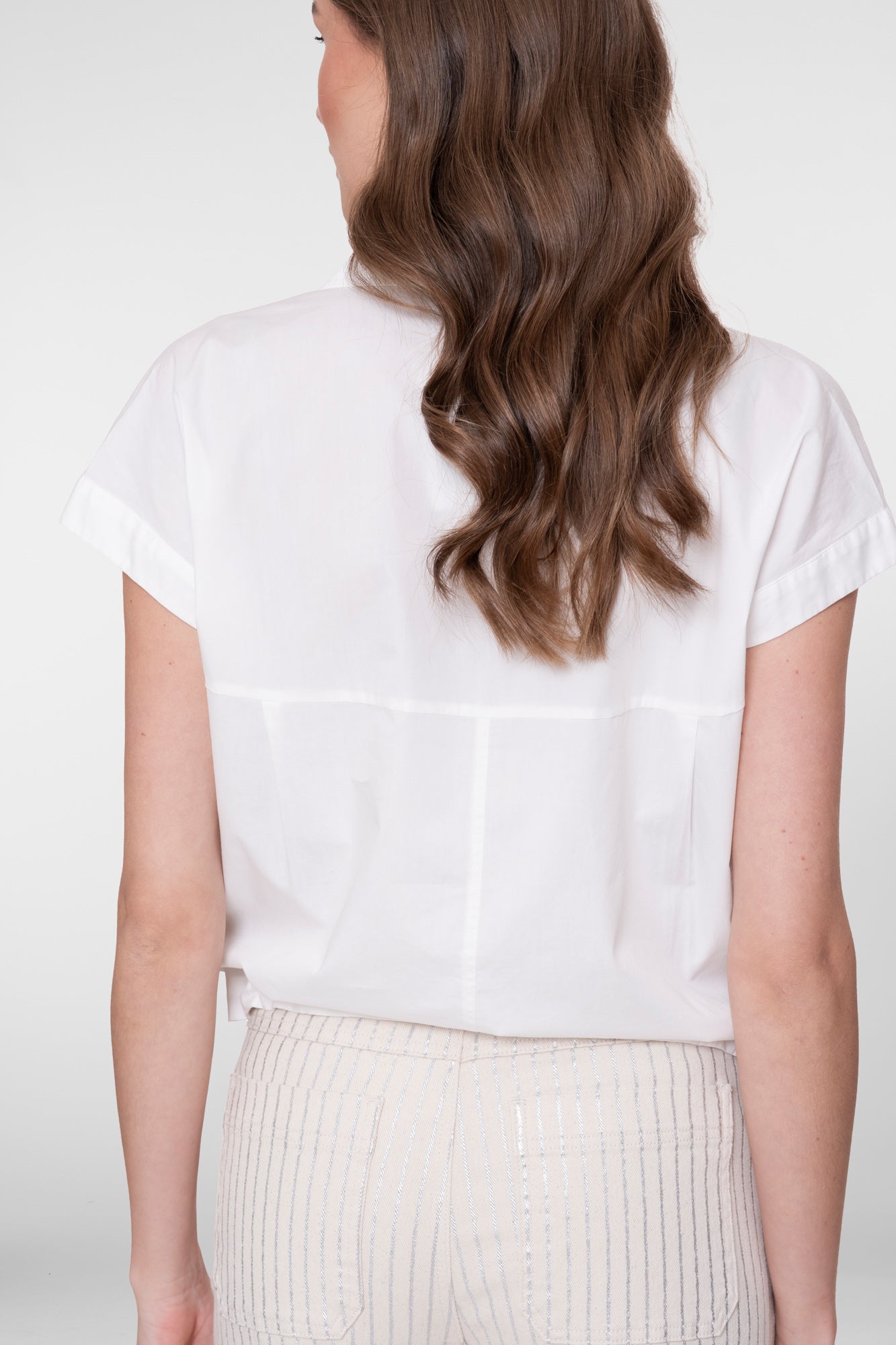 Geisha Bluse mit elastischer Taille