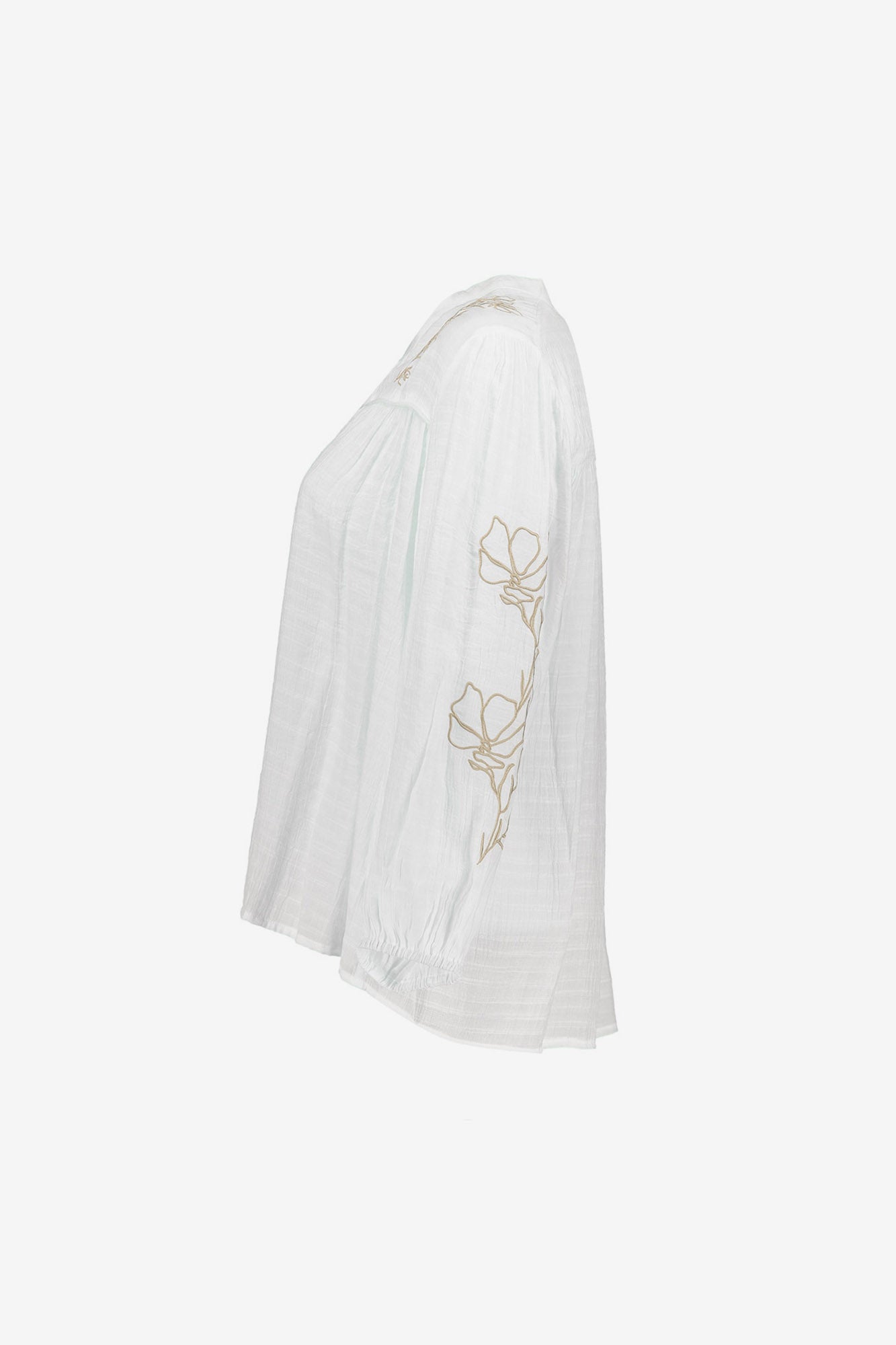 Geisha Top mit Stickerei