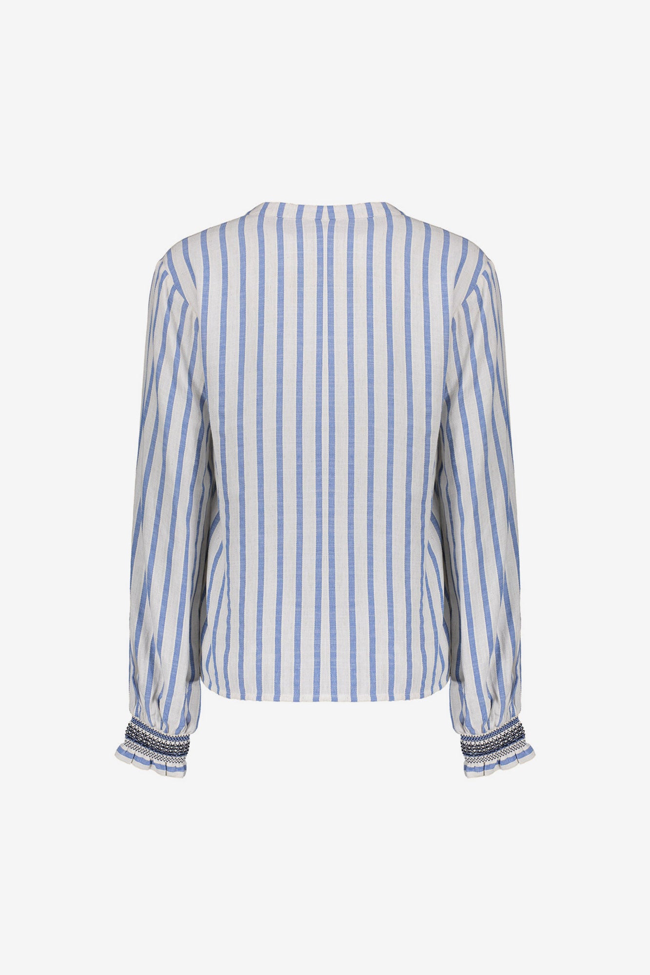Geisha Gestreifte Bluse mit eleganten Manschetten