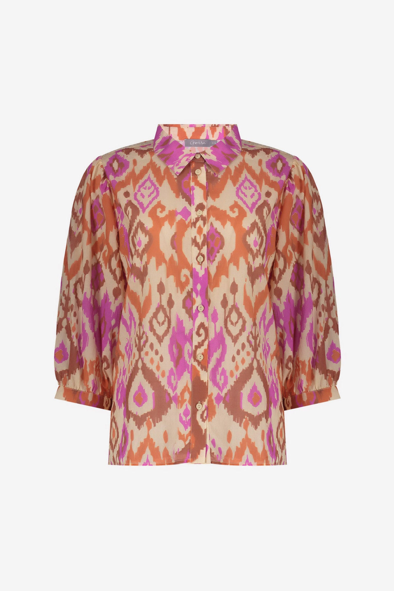 Geisha Rosa-Orange Bluse