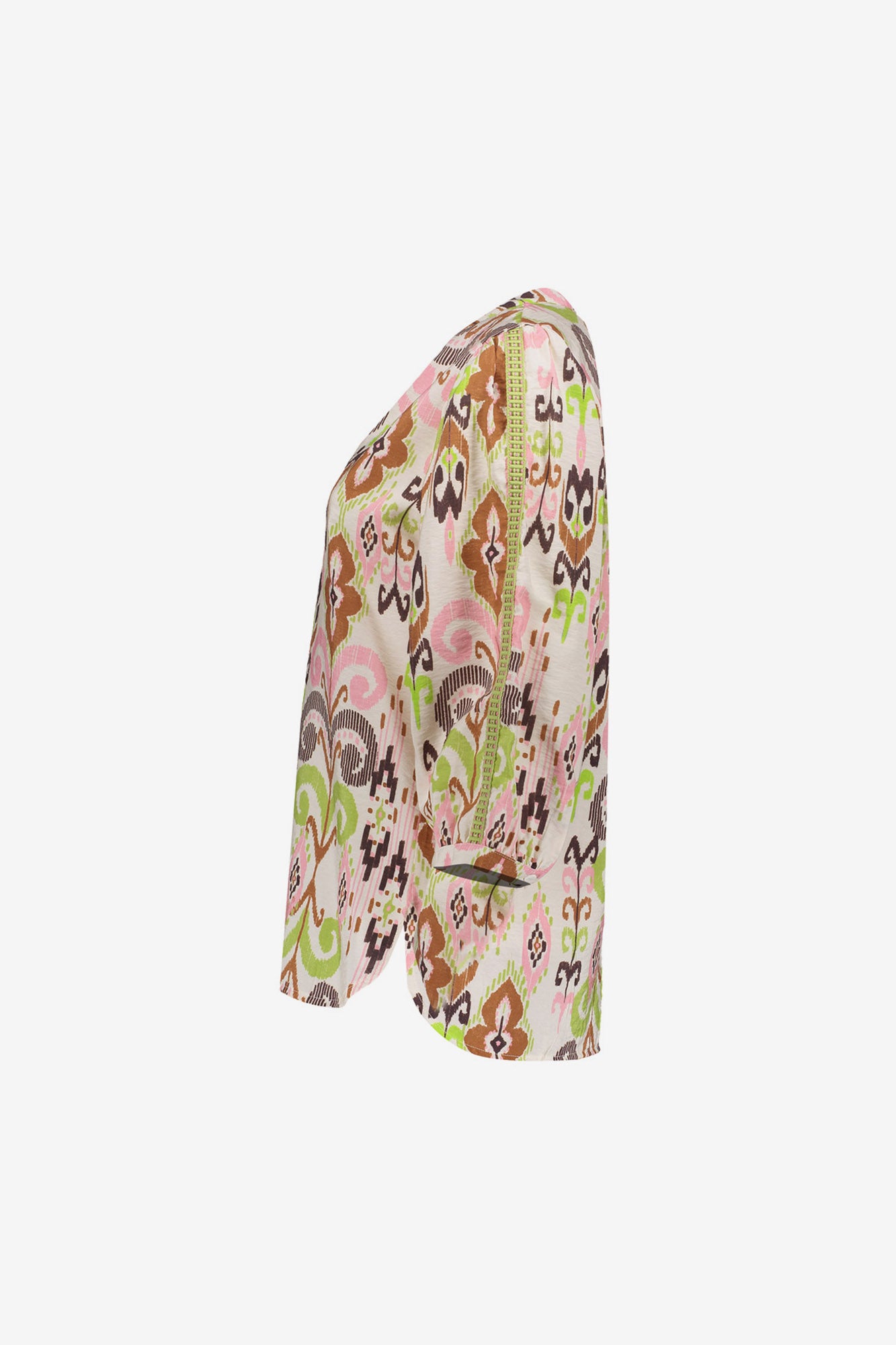 Geisha Bluse mit elegantem Paisleyprint