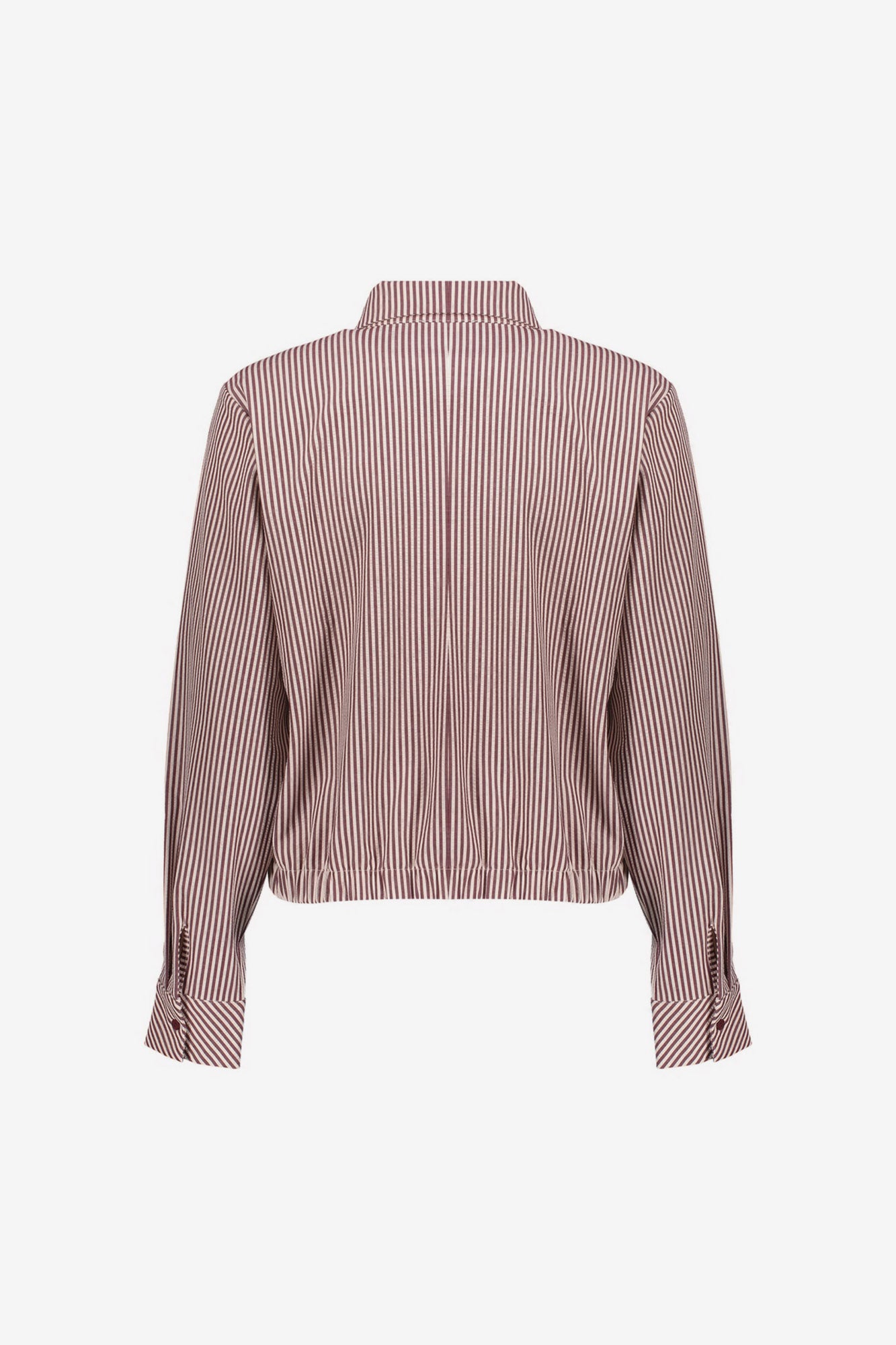 Geisha Bluse mit Streifenmuster