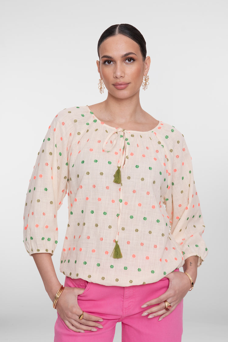 Geisha Top mit Quasten
