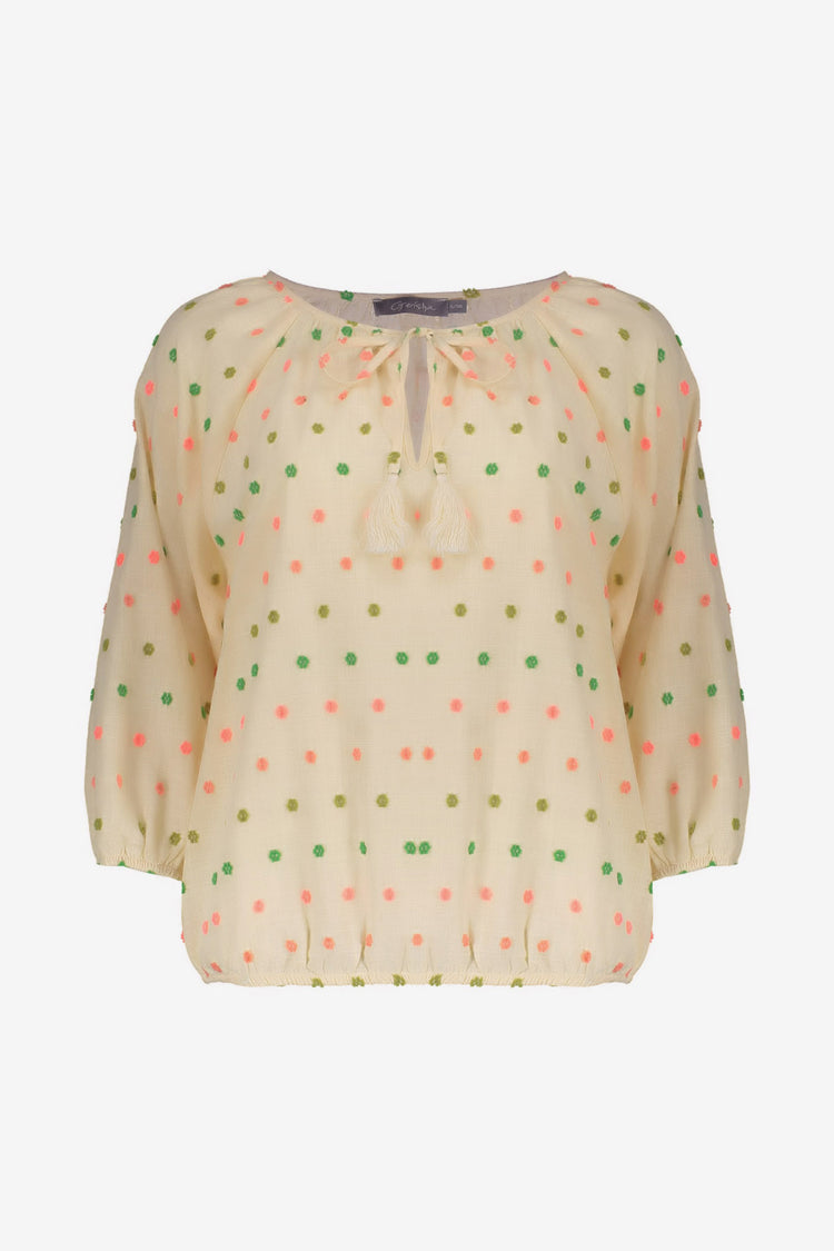 Geisha Top mit Quasten