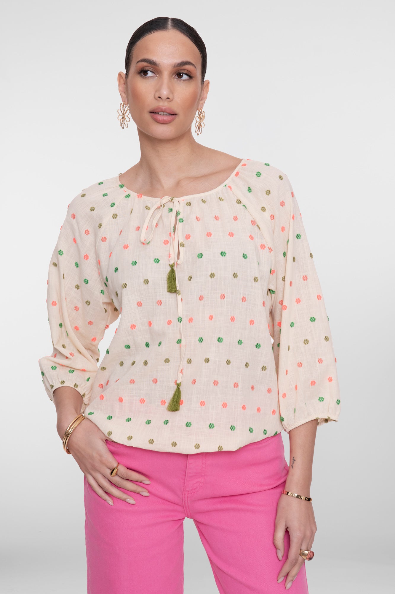 Geisha Top mit Quasten