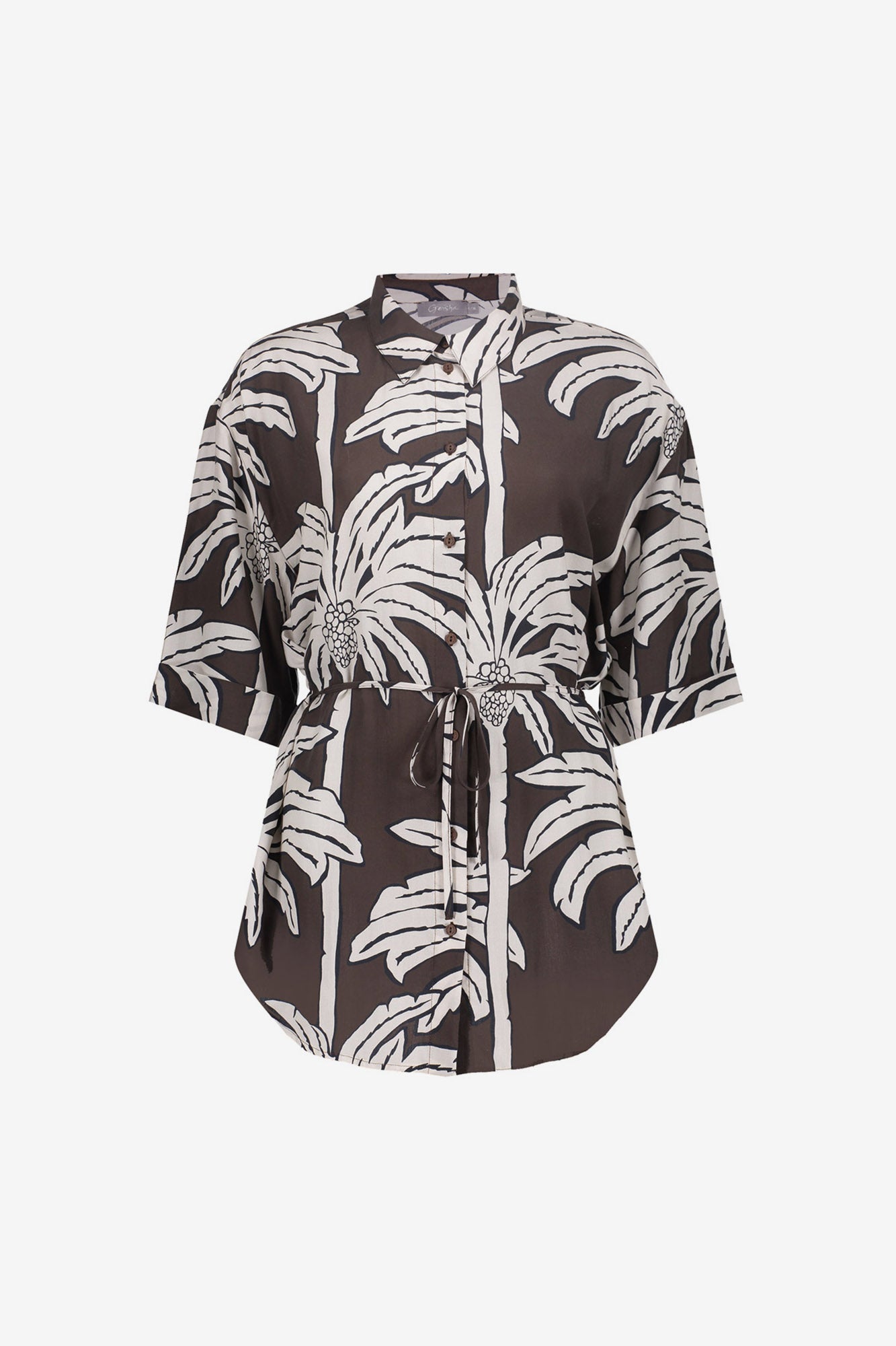 Geisha Bluse mit Gürtel