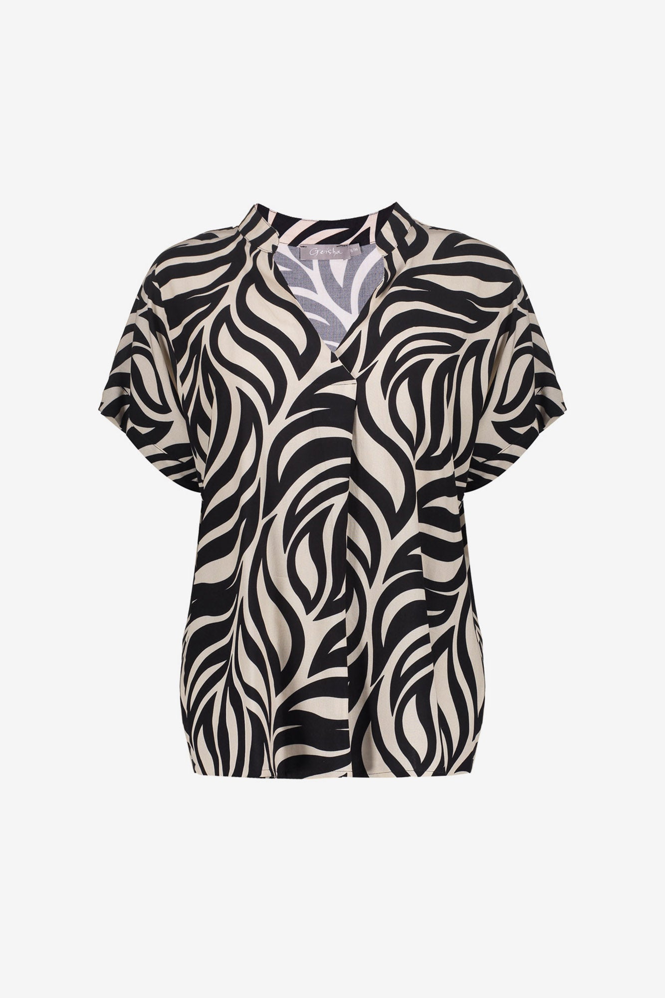 Geisha Top mit Swirlmuster