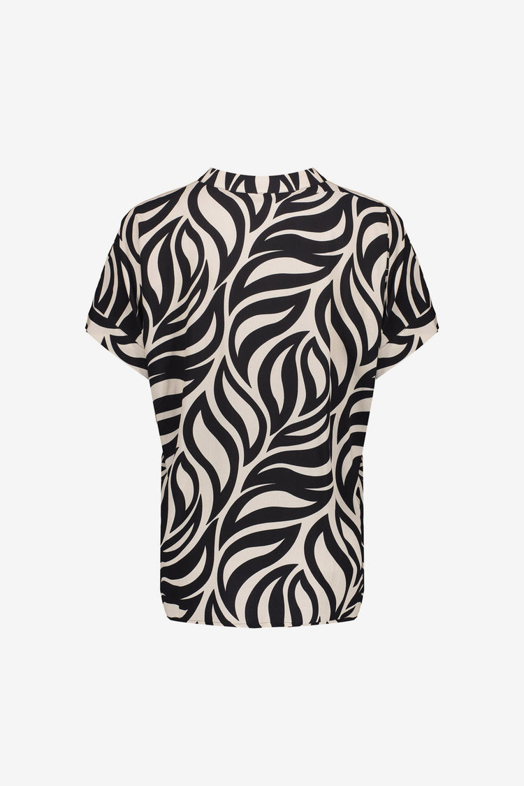 Geisha Top mit Swirlmuster