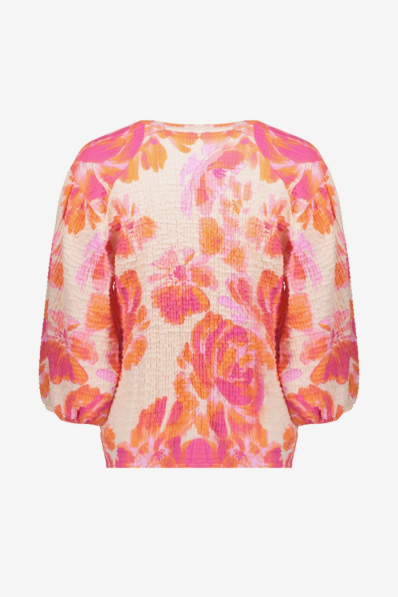 Geisha Damen Bluse Musselin Blumendruck